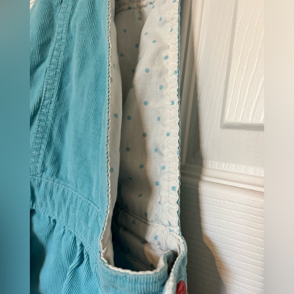Mini Boden Girls Rainbow Corderoy Overalls Size 7/8 - Picture 8 of 10